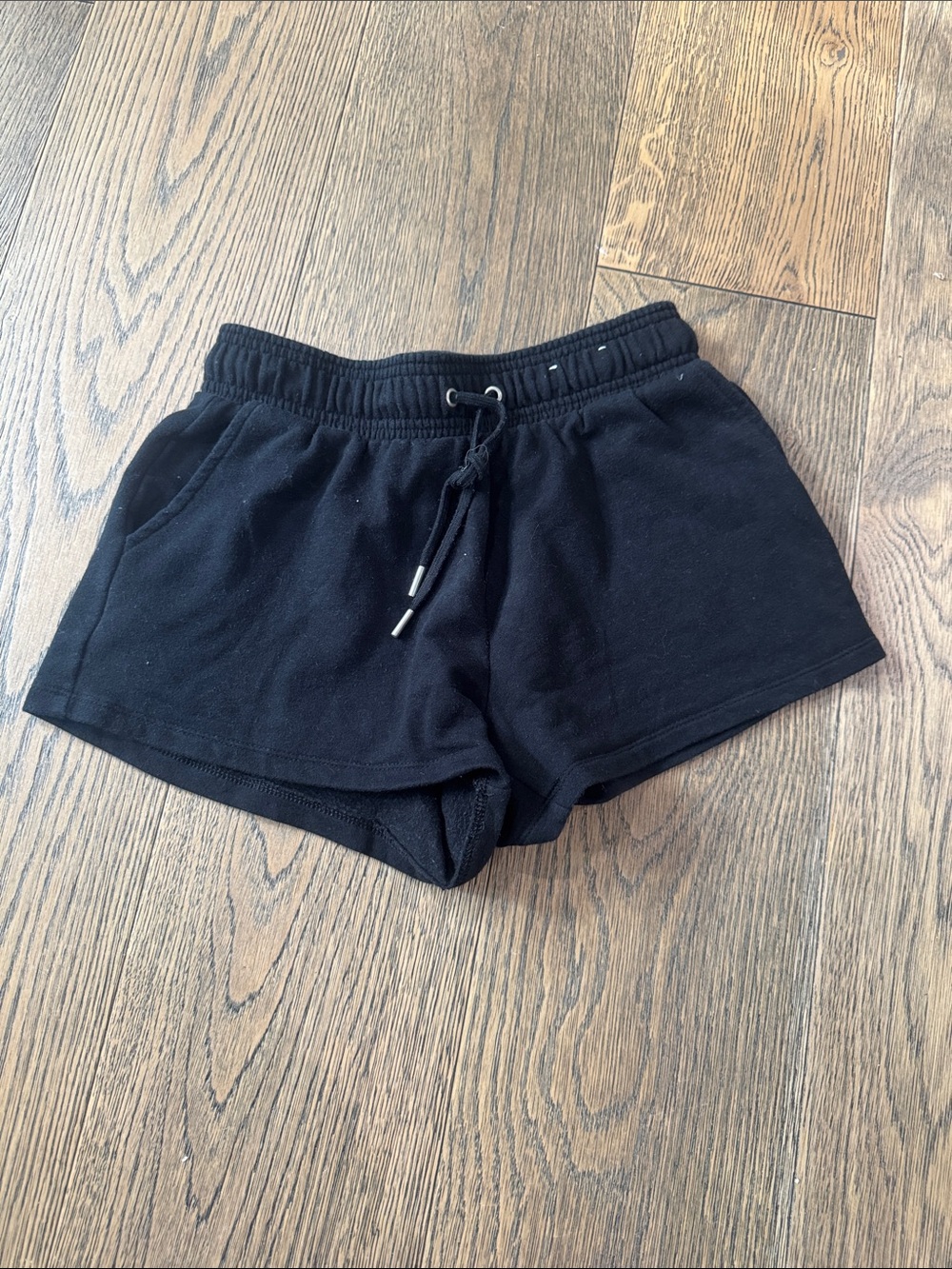 Auden Black Athletic Drawstring Shorts